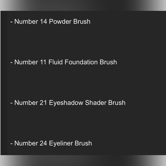 ❌SOLD❌🌷Sale!! Dior Backstage Makeup Brush Set with Case - Picture 6 of 6